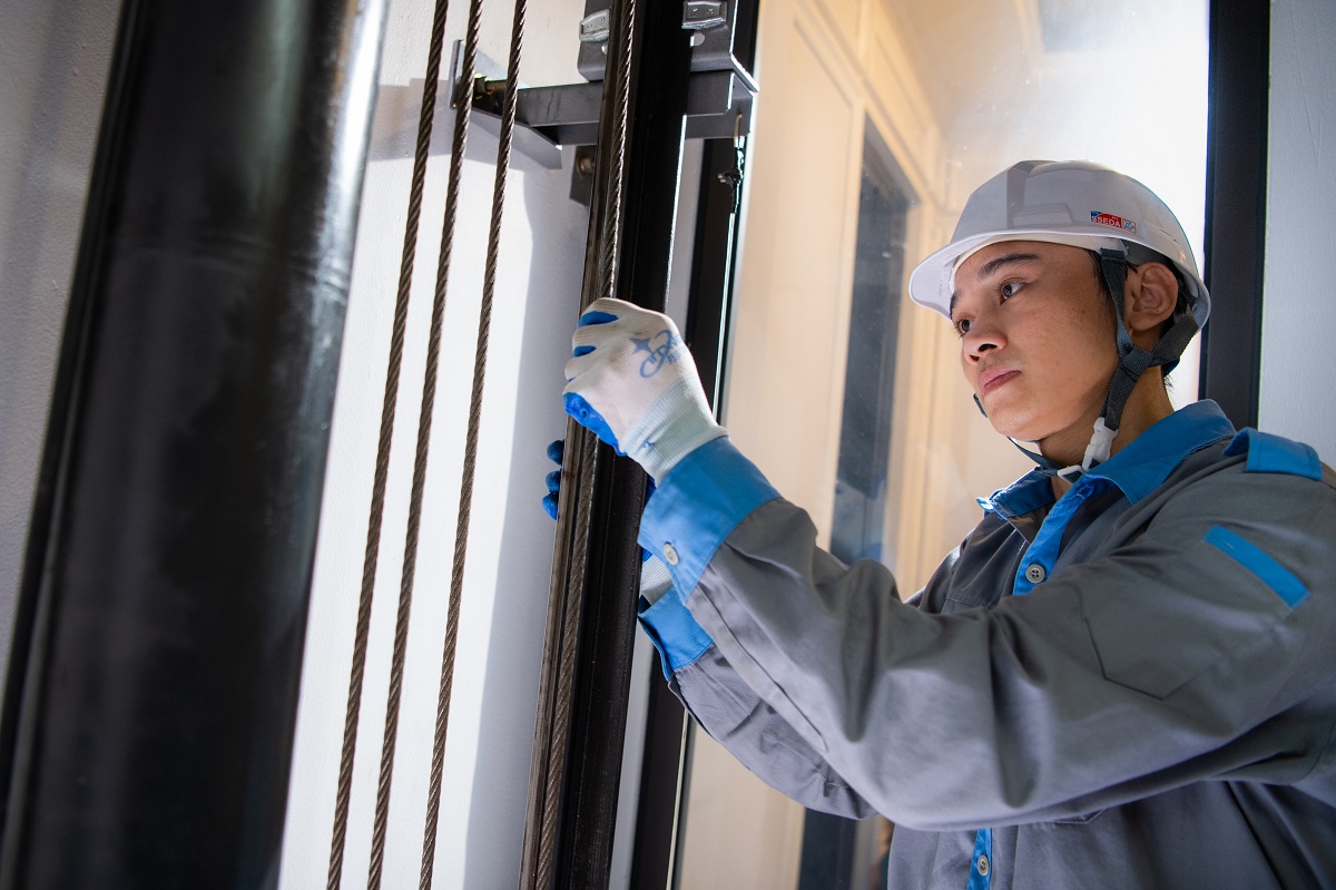 Bảo trì, bảo dưỡng trong quá trình sử dụng thang máy góp vai trò quan trọng trong việc gia tăng độ bền của thang máy