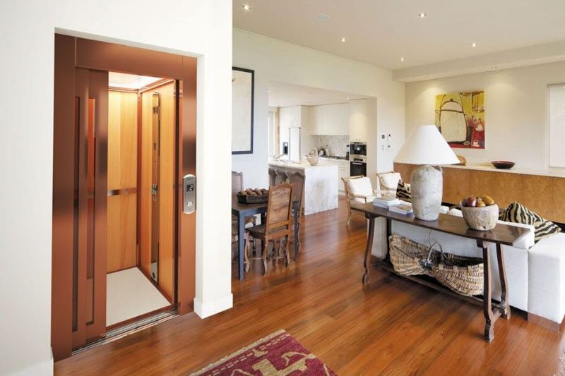 Khi thiết kế thang máy trong nhà ống, bạn nên chọn vị trí phù hợp, đảm bảo thuận tiện khi di chuyển